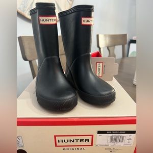 Hunter rain boots